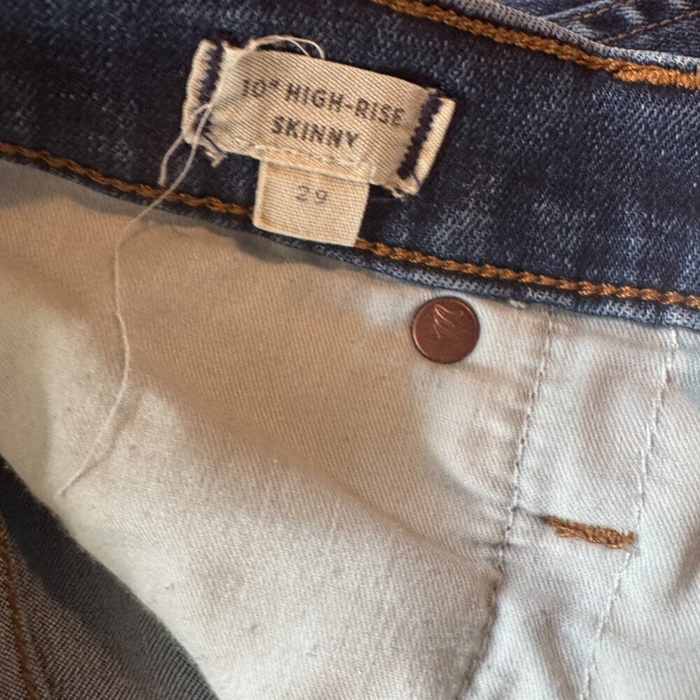 Madewell High Rise Skinny Jeans 29 / 8 - Picture 5 of 5